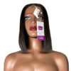 Black SDD Bonestraight 10inch